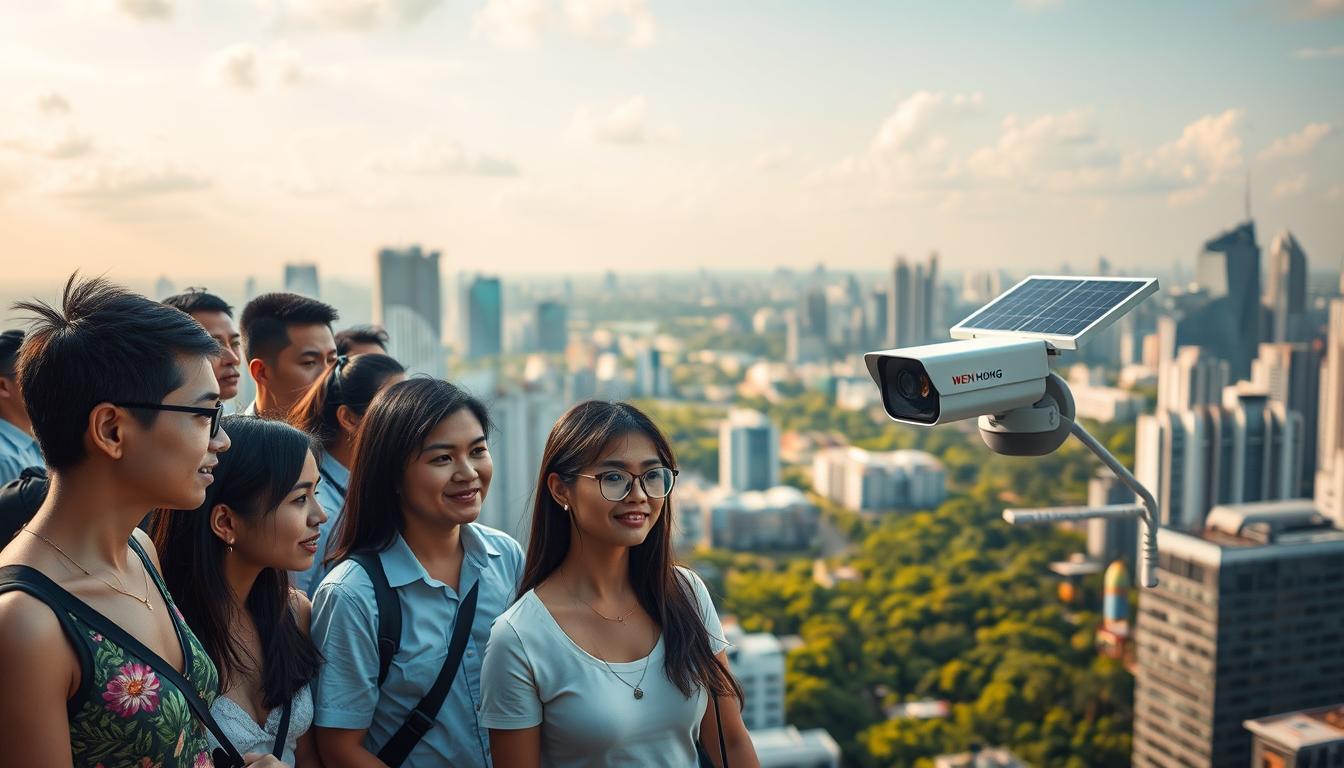 DVR solar surveillance technology in Singapore