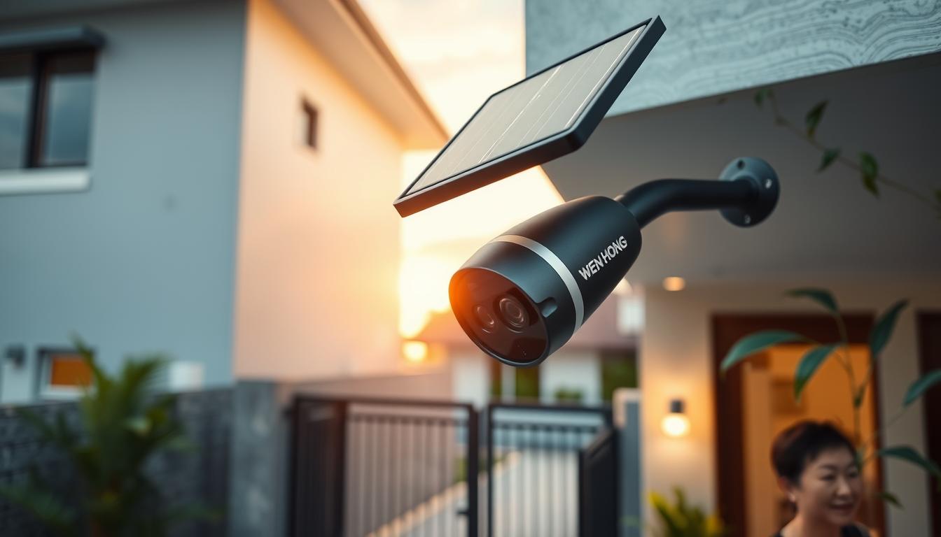 Hikvision solar CCTV camera
