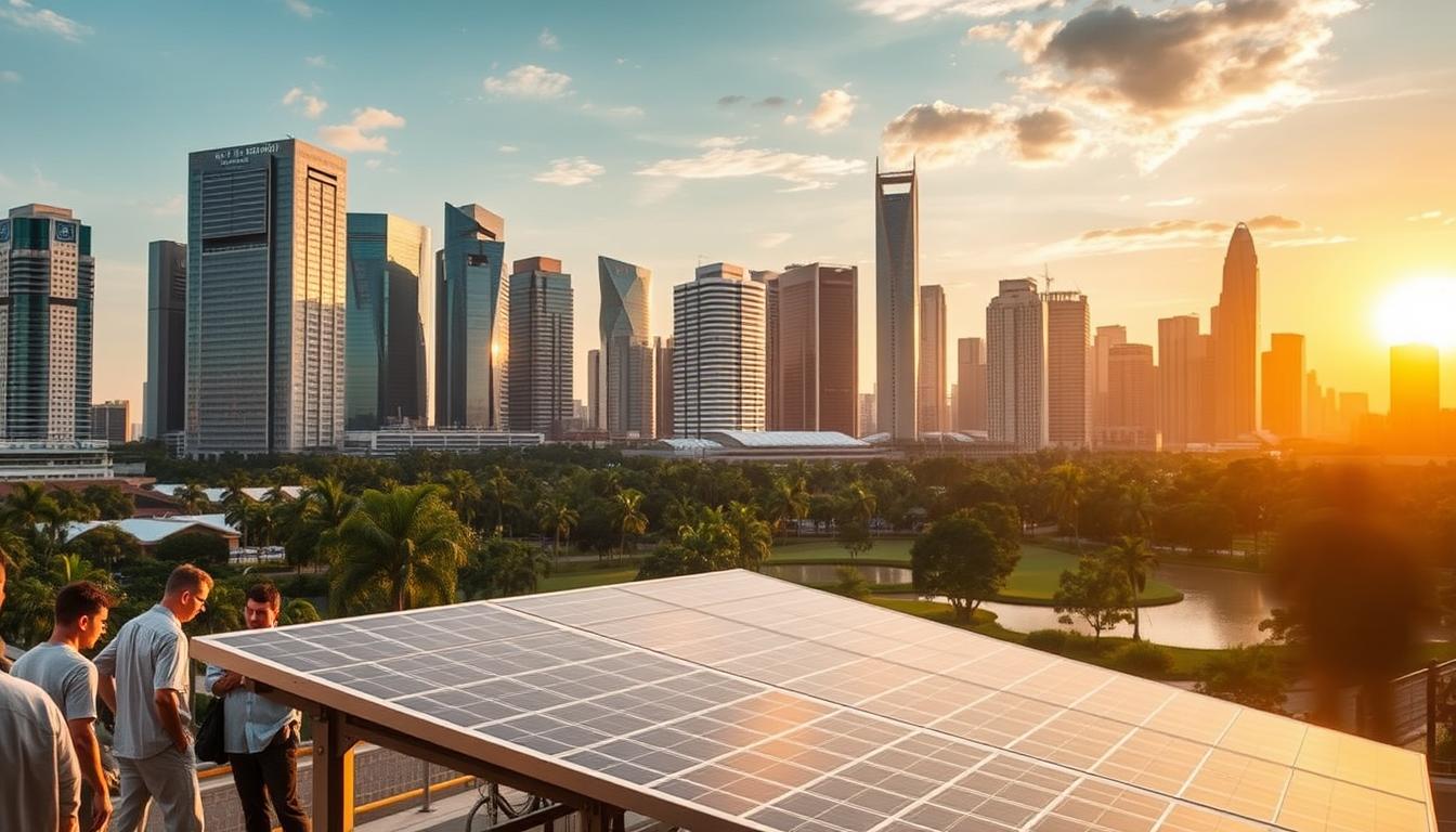 Hikvision solar panel solutions for eco-friendly security systems in Singapore