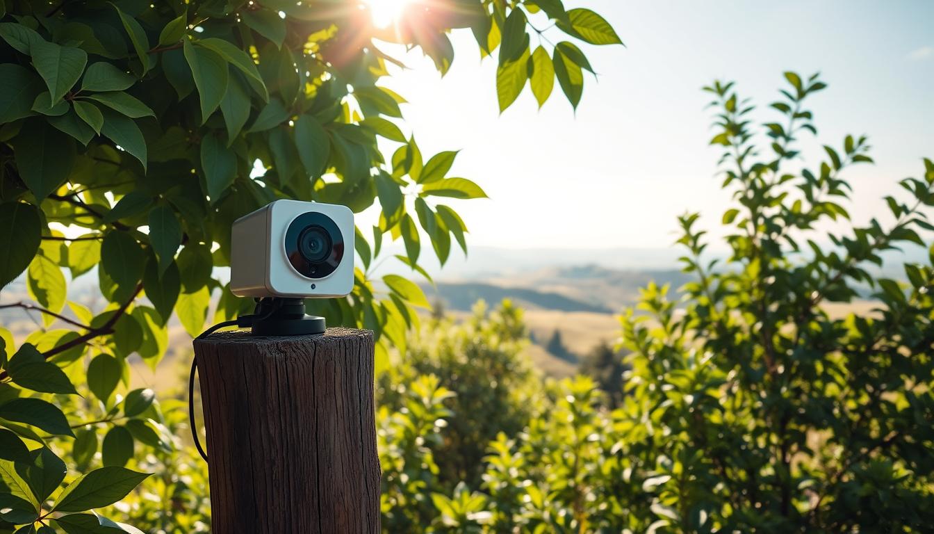 outdoor webcam solar technology