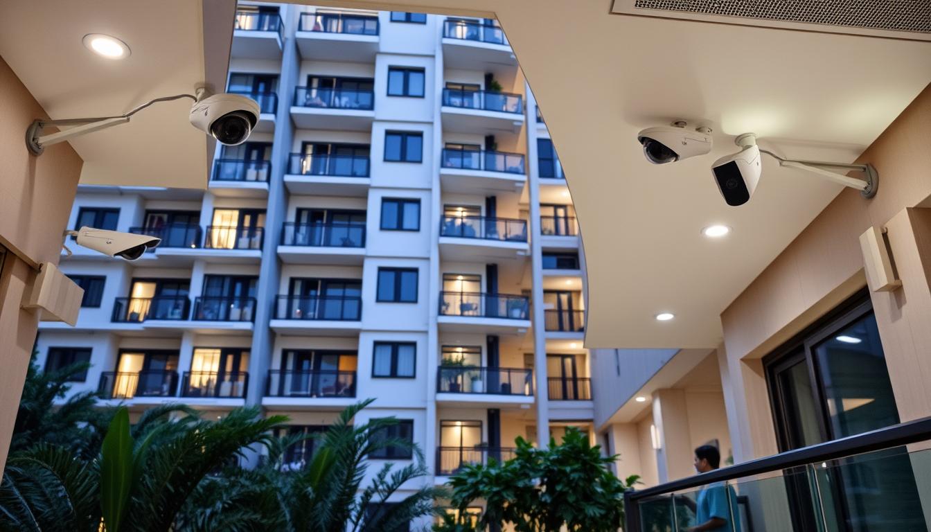 security cameras in condominiums
