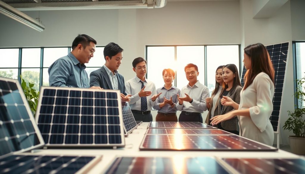 solar panel selection