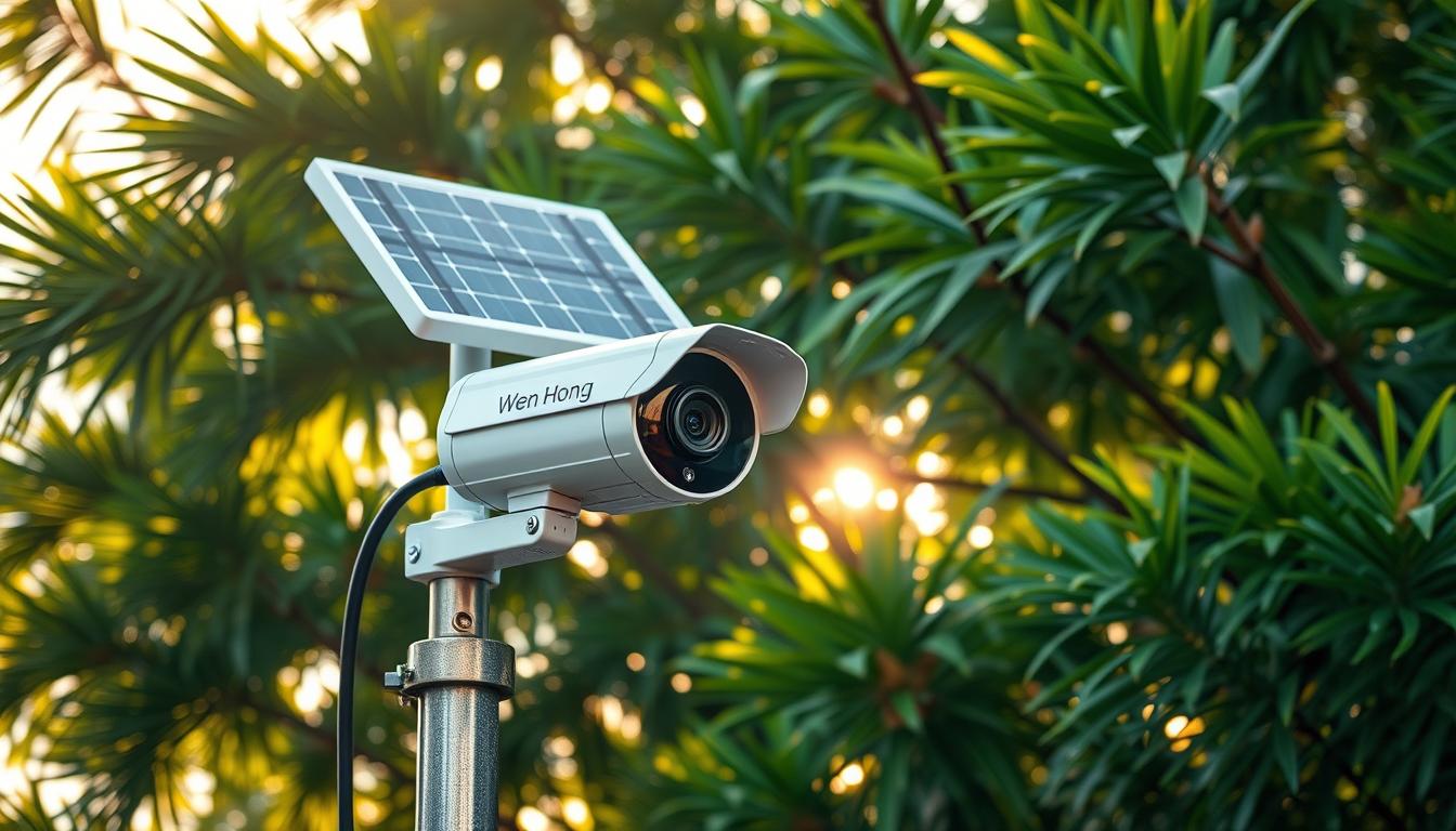 solar-powered CCTV camera system