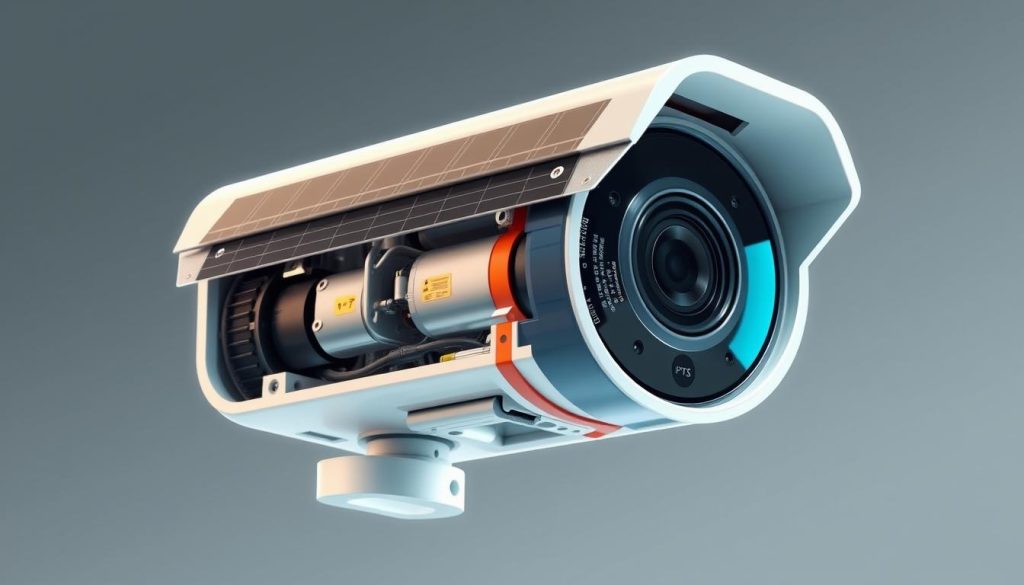 solar technology function in PTZ cameras