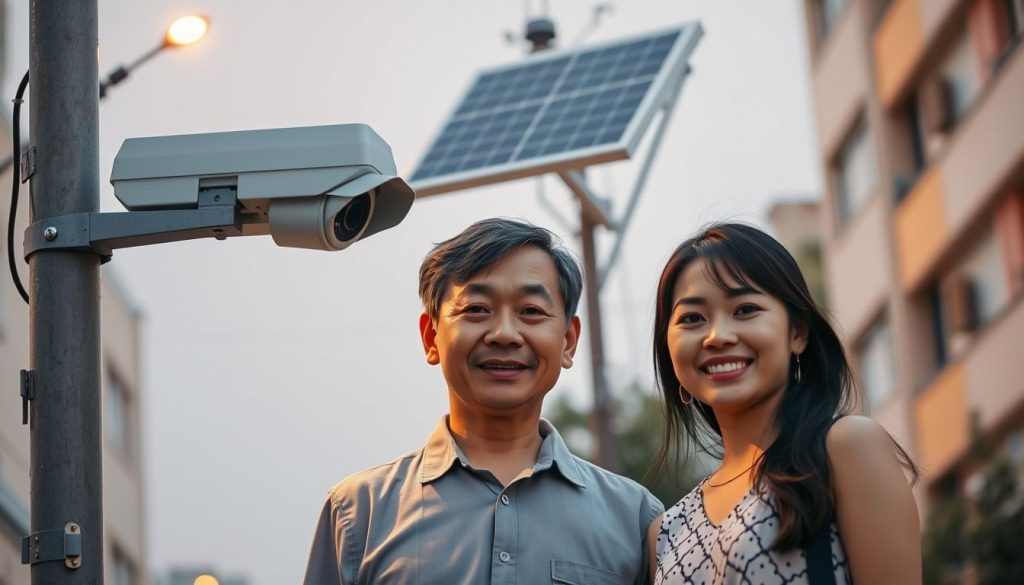 user experiences solar CCTV effectiveness