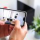 CCTV monitoring on mobile device