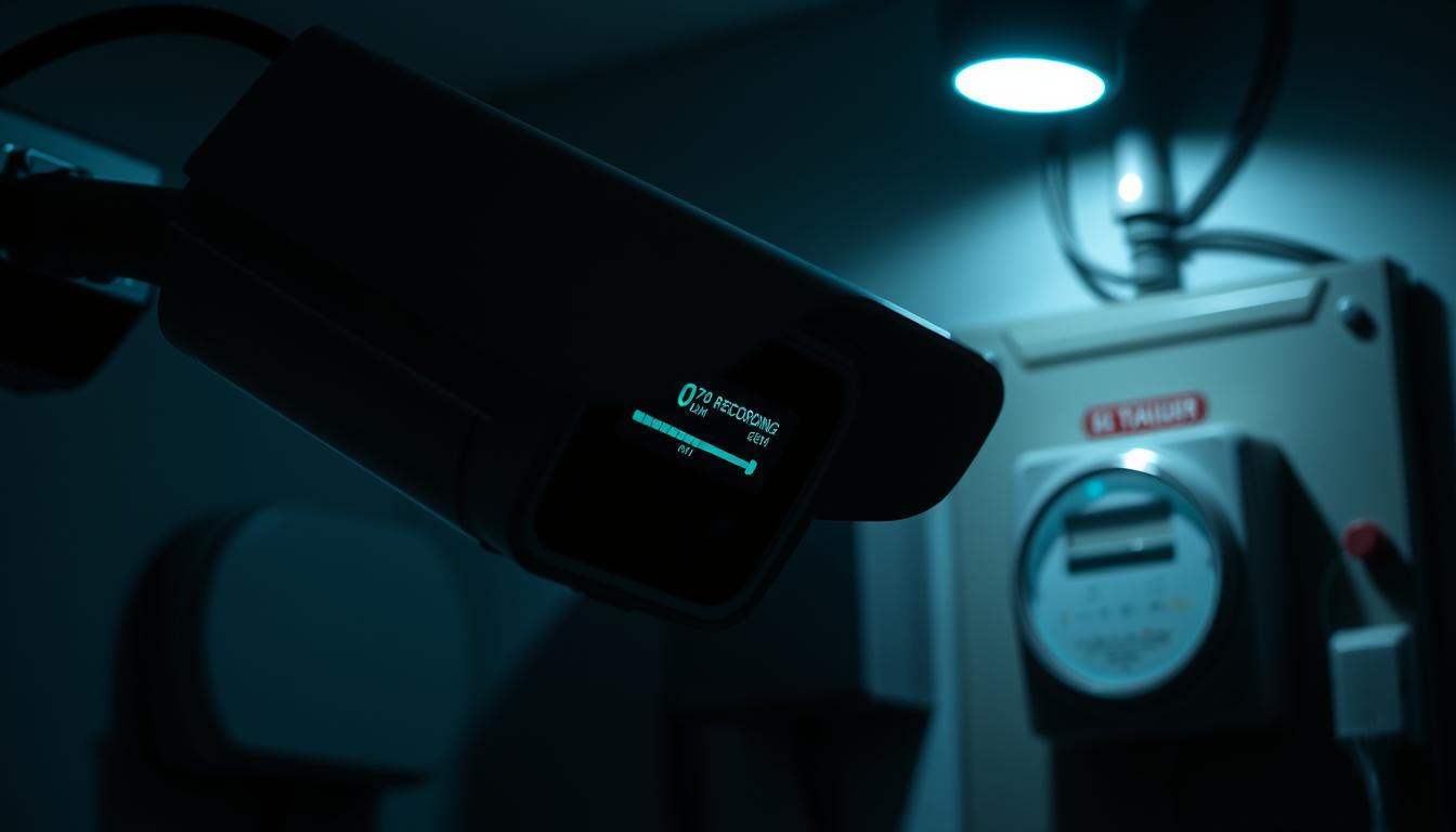 CCTV recording duration during power outage