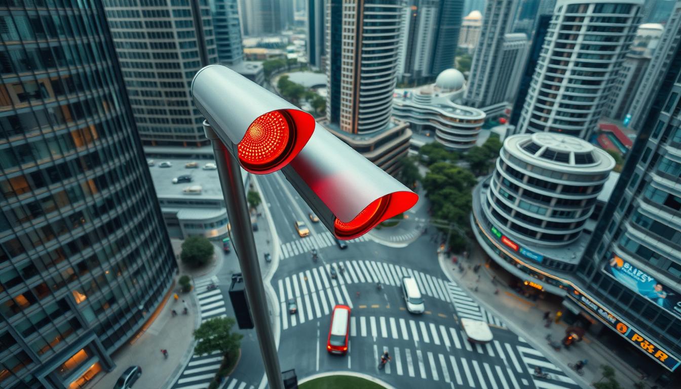 Red light camera surveillance technology in Singapore
