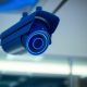 blue light CCTV camera