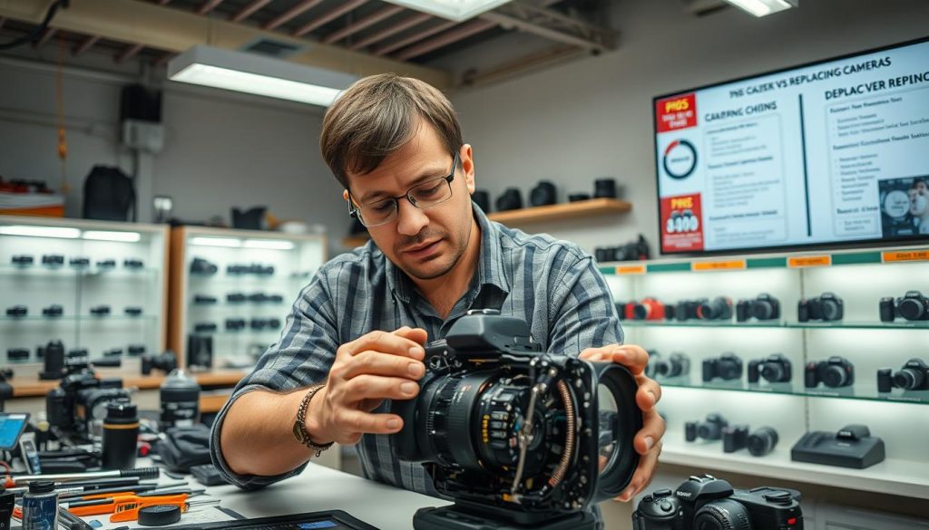 camera repair decisions