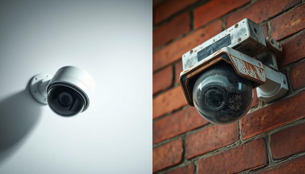 indoor vs. outdoor maintenance