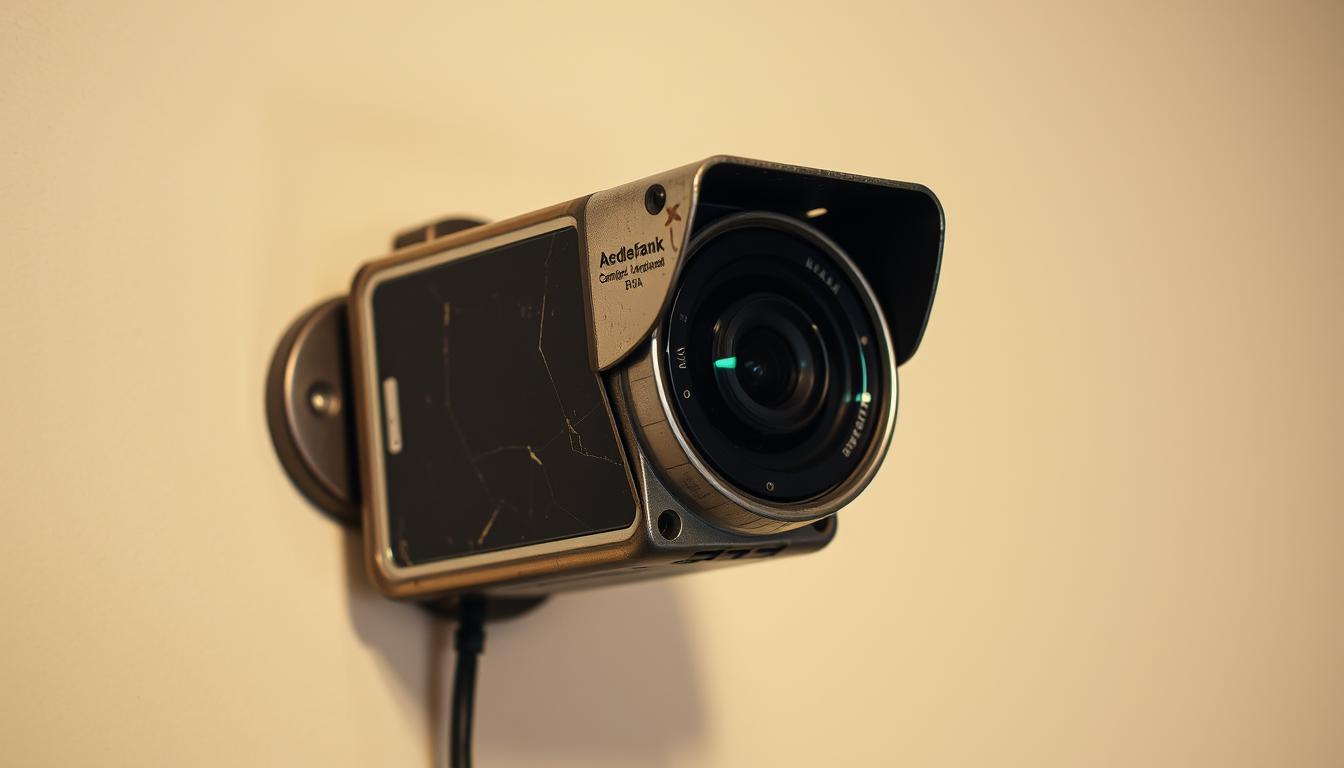 old smartphone security camera