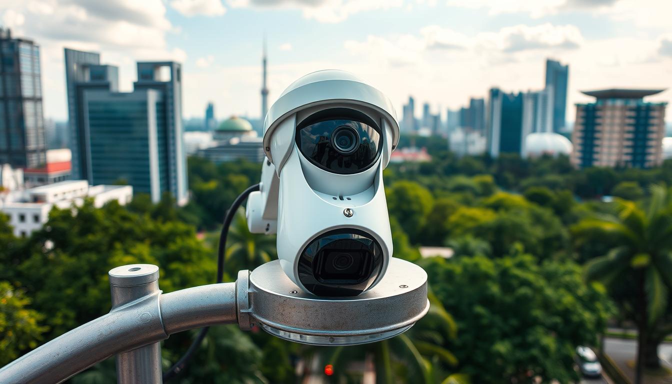 SIM operated CCTV camera for security in Singapore