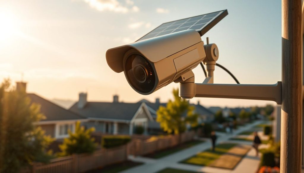 applications of solar security cameras