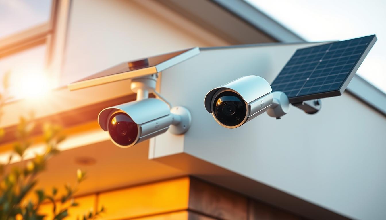 exterior solar security cameras