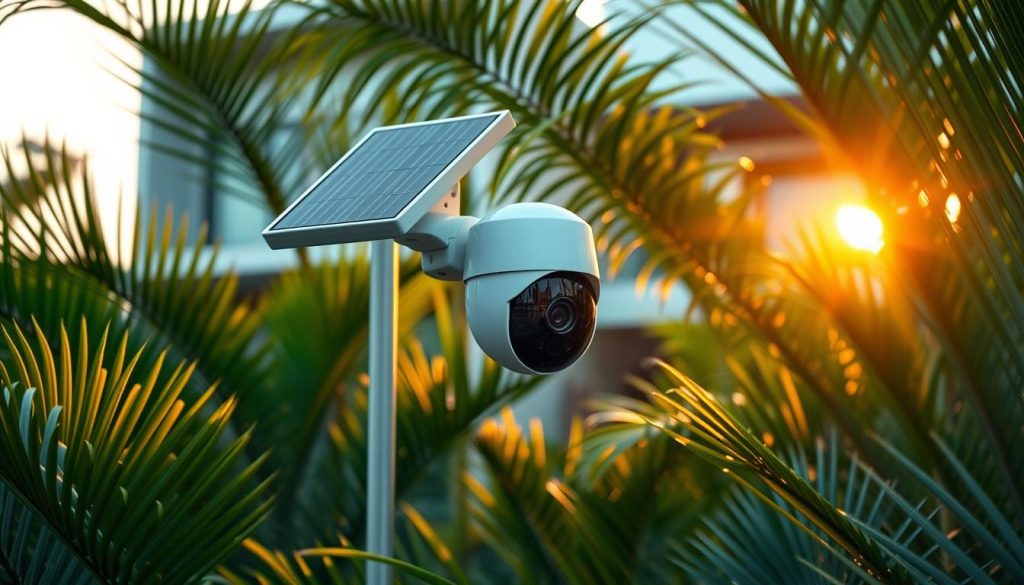 functionality of solar cameras in Singapore climate