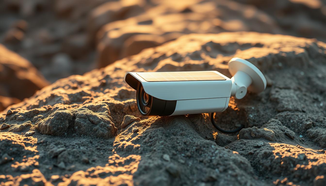 low power solar WiFi bullet camera batteries