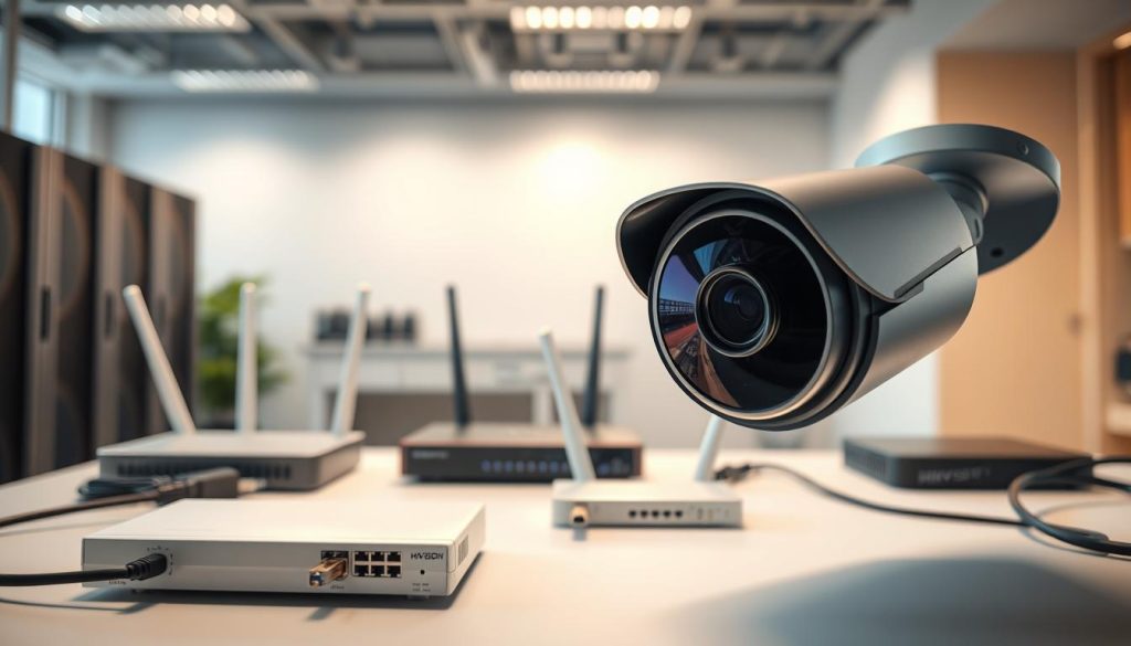 networking options for Hikvision IP camera