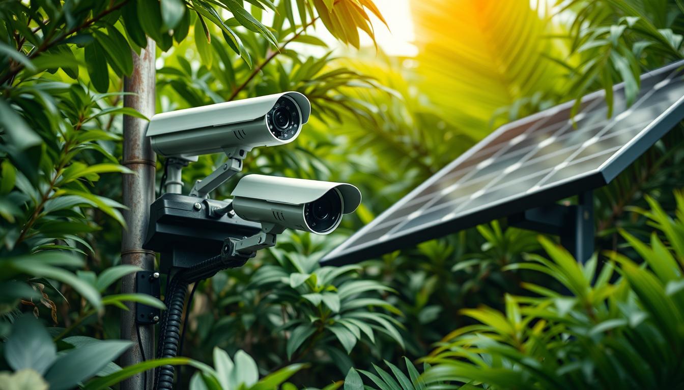 off-grid security camera system