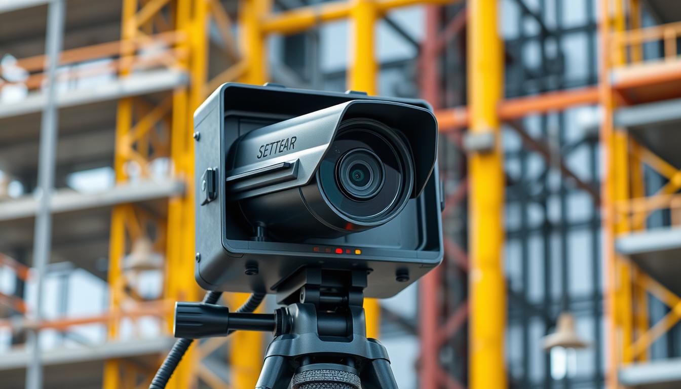 portable construction security cameras