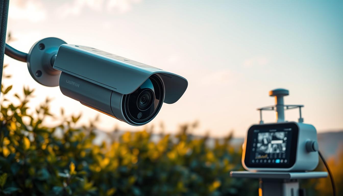 Illustration of Security System For Off Grid Apartment