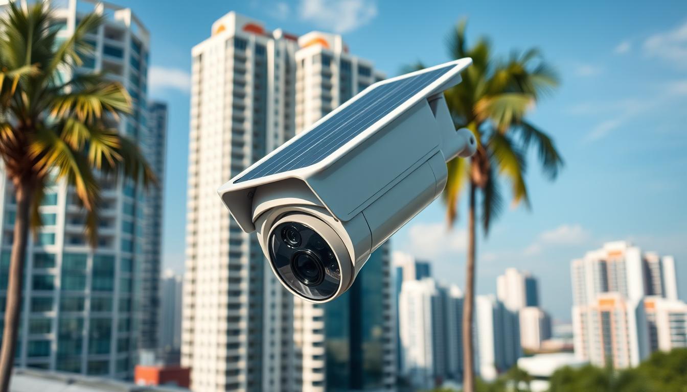 solar DVR security camera Singapore