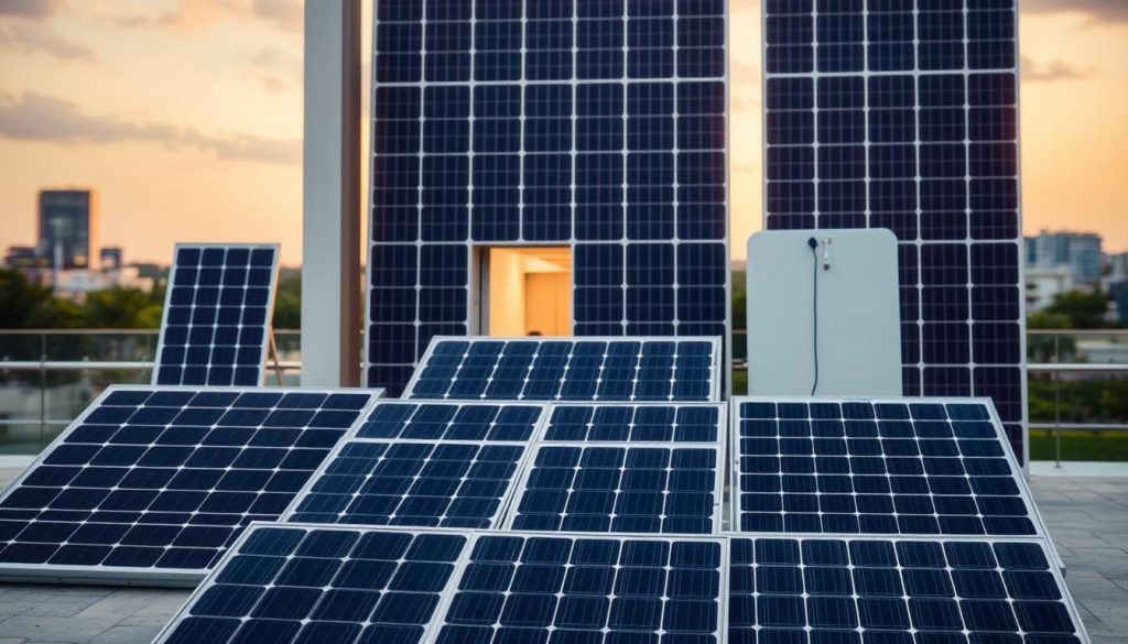 solar panel selection for security systems