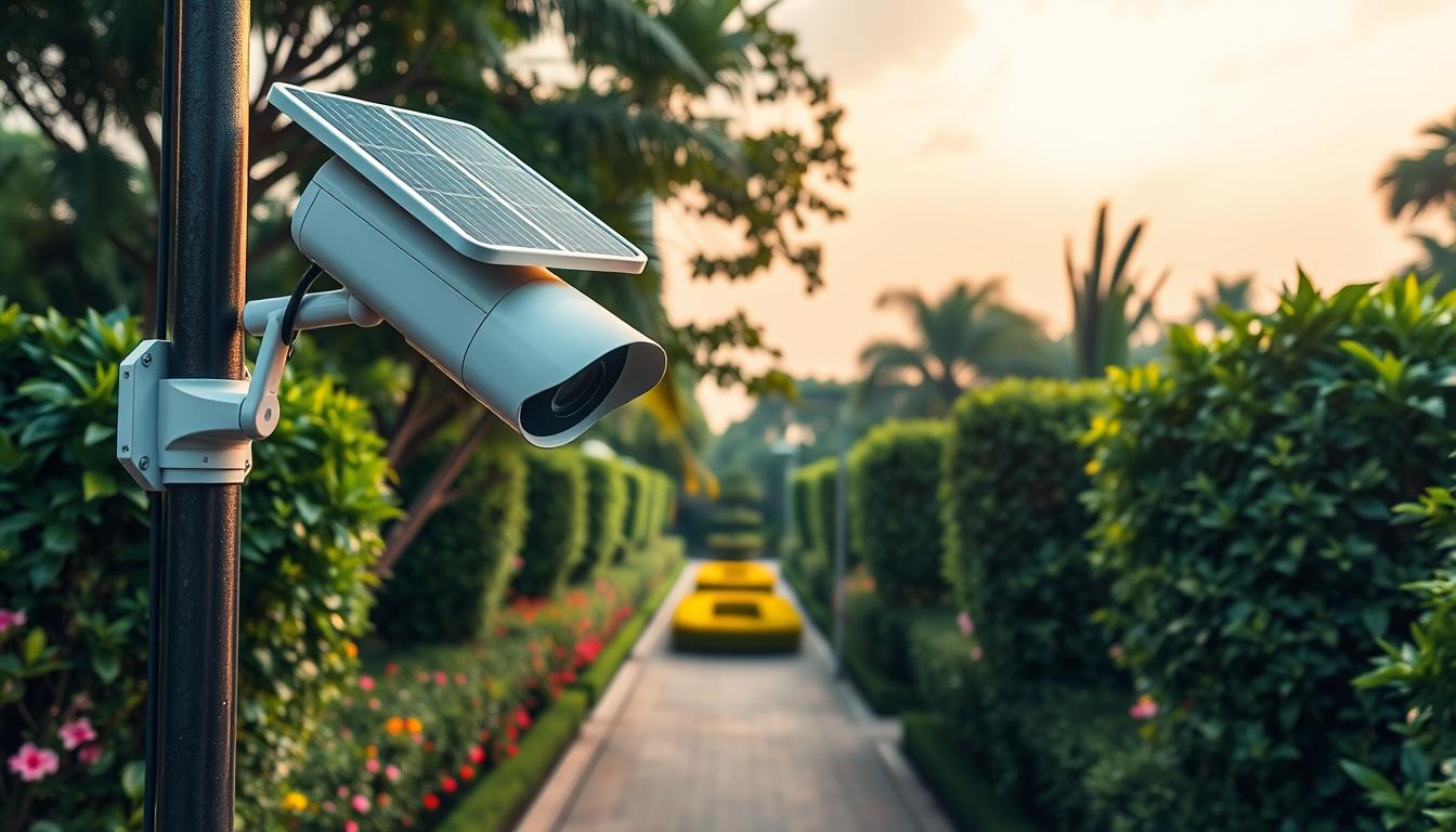 solar powered wifi ip camera