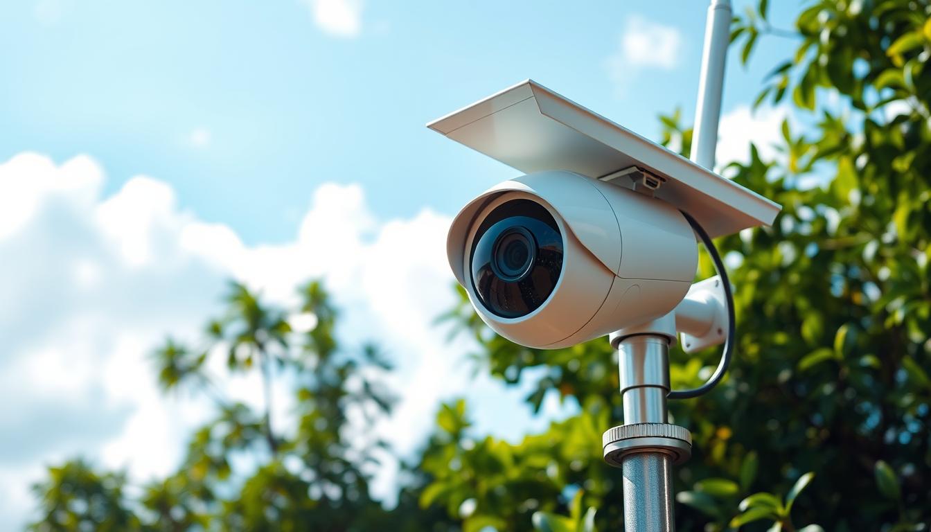 wireless CCTV camera solar