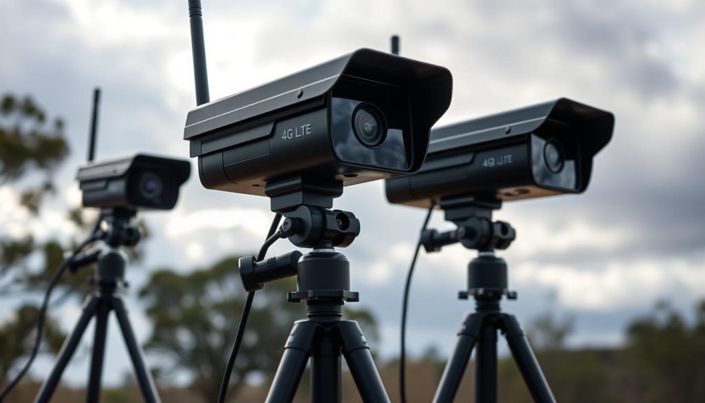 wireless cameras for remote site surveillance