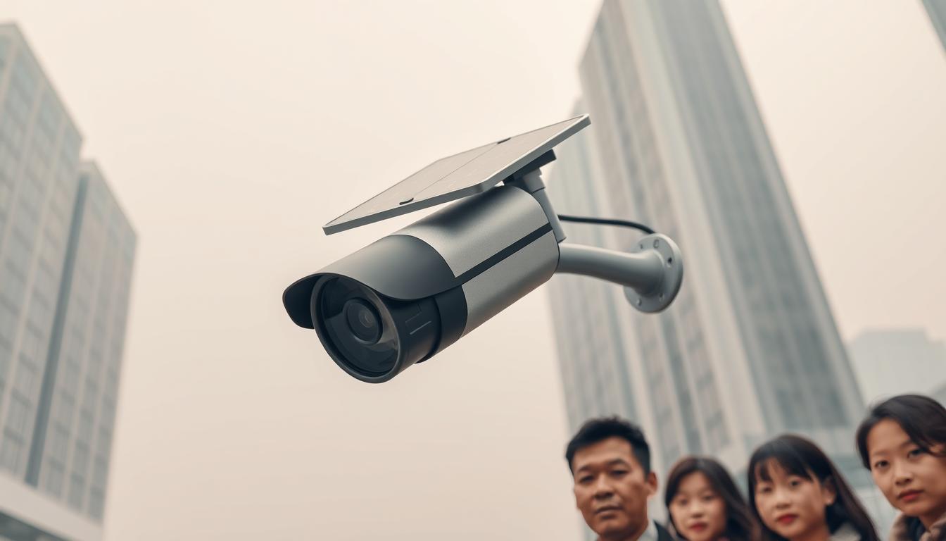 4G solar bullet camera