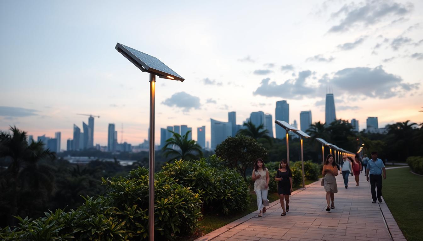CCTV direct solar lights Singapore