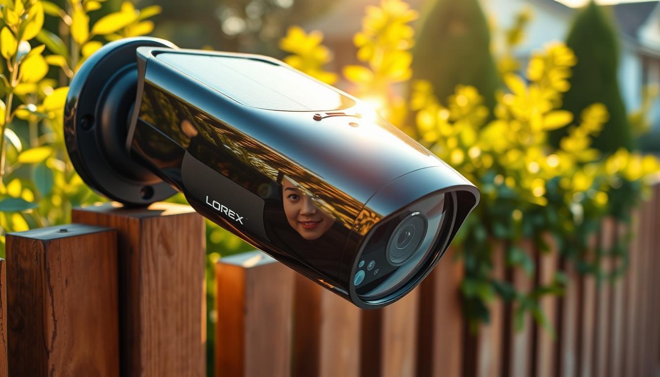 Lorex solar security camera