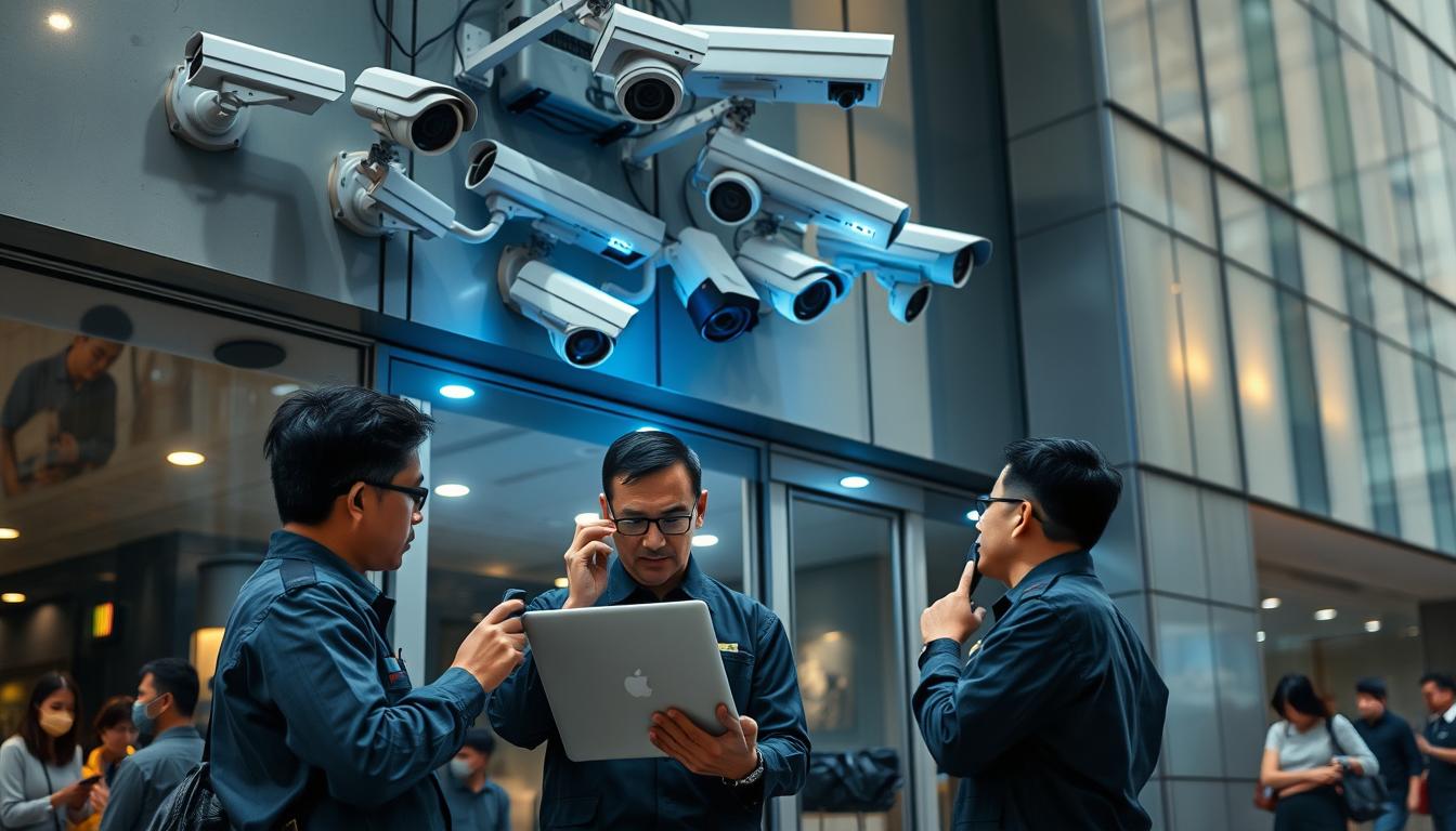 Professional security system maintenance in Singapore