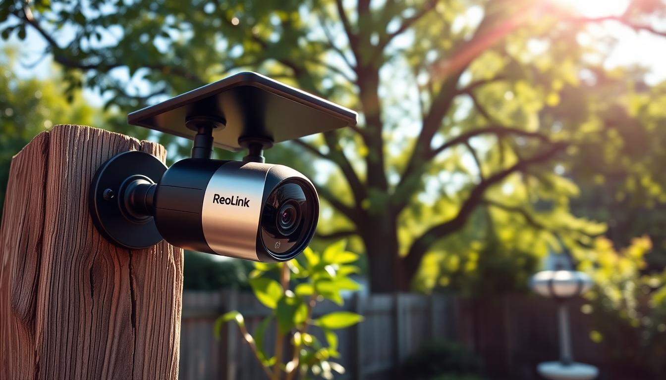 Reolink solar-powered security camera