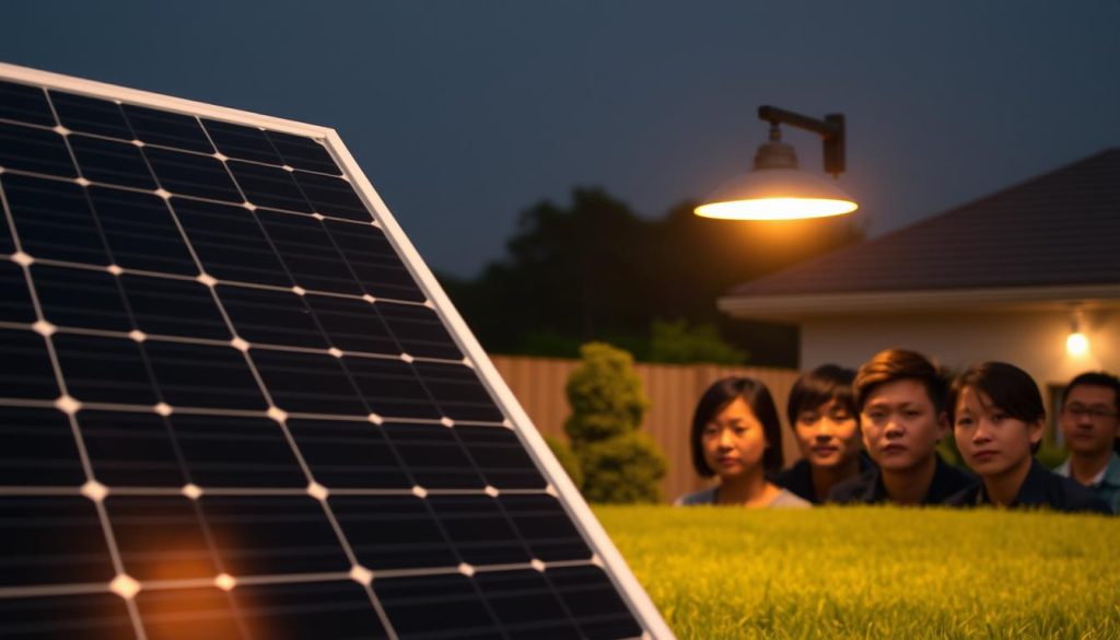 cost comparison solar vs traditional lighting