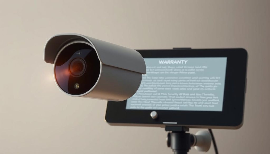 security camera warranty