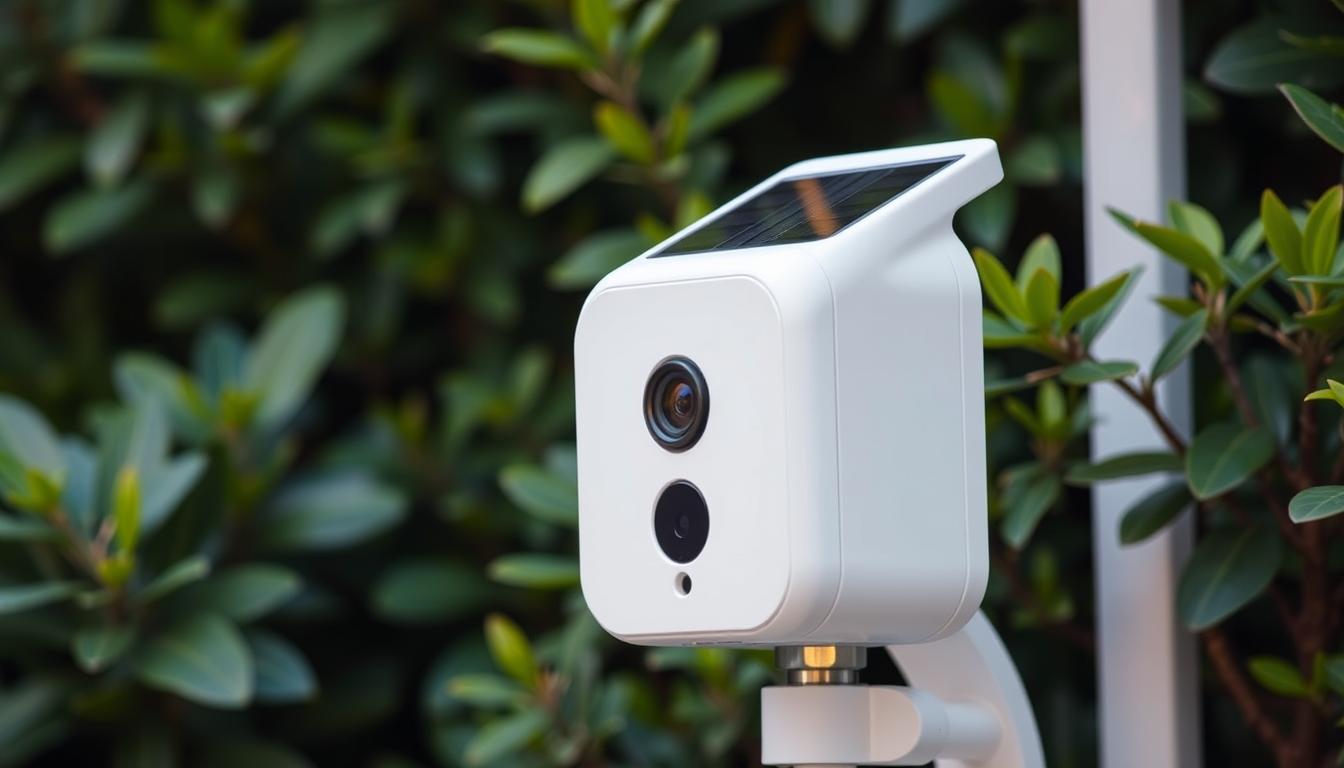 solar bluetooth security camera
