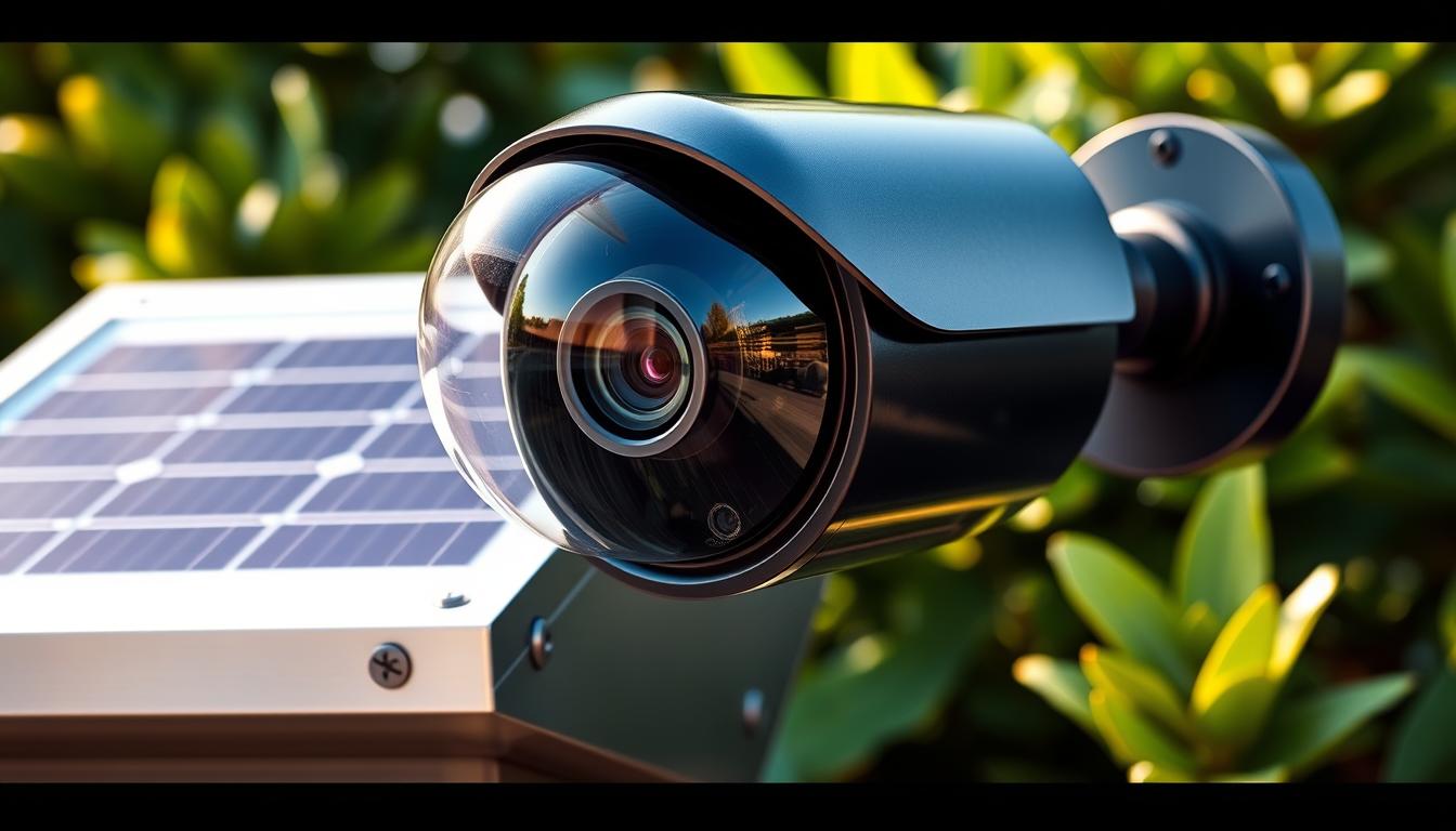 solar panel outdoor security camera