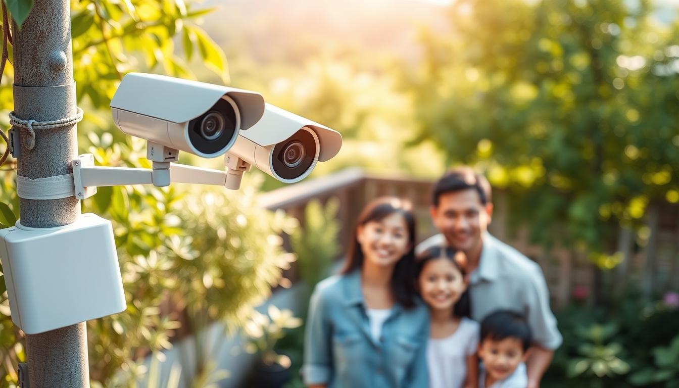 solar powered security camera system with dvr