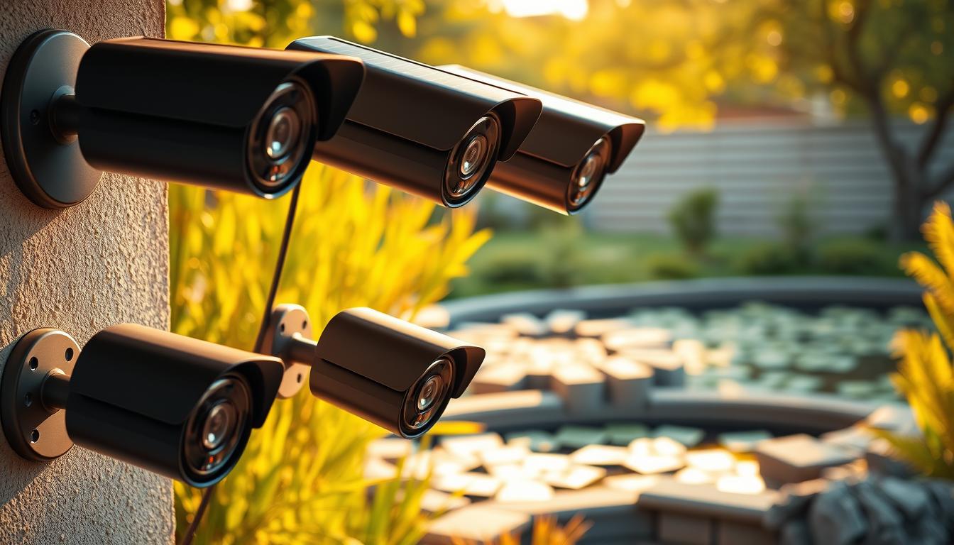 solar-powered security cameras