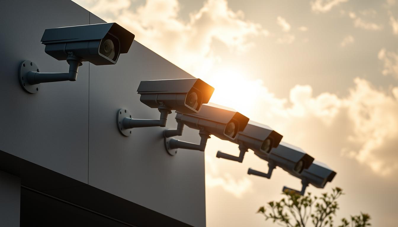 solar powered security cameras