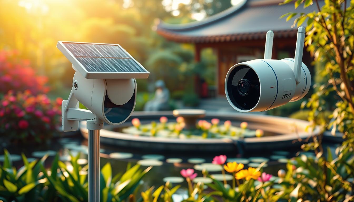 solar wifi ptz outdoor camera