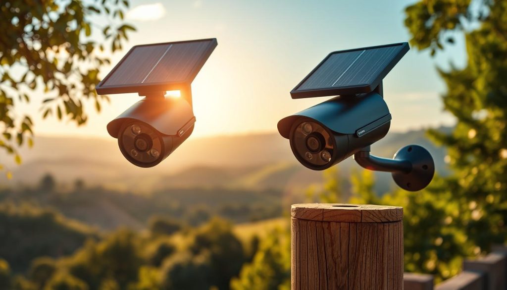 wireless solar security cameras
