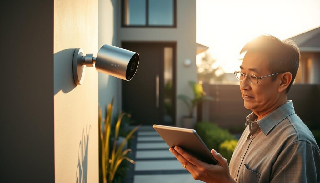Arlo solar-powered camera