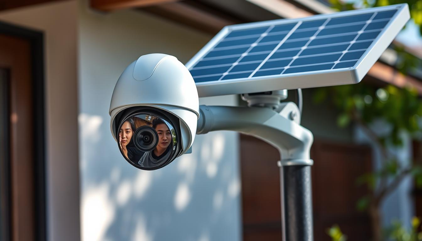 Professional Ring Security Camera Solar Panel Installation