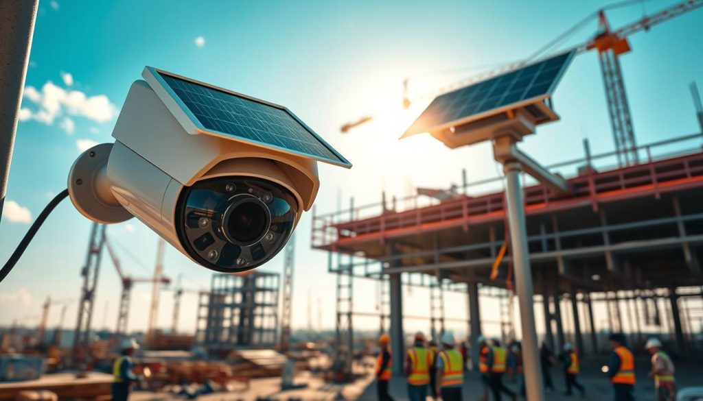 applications of solar powered security cameras