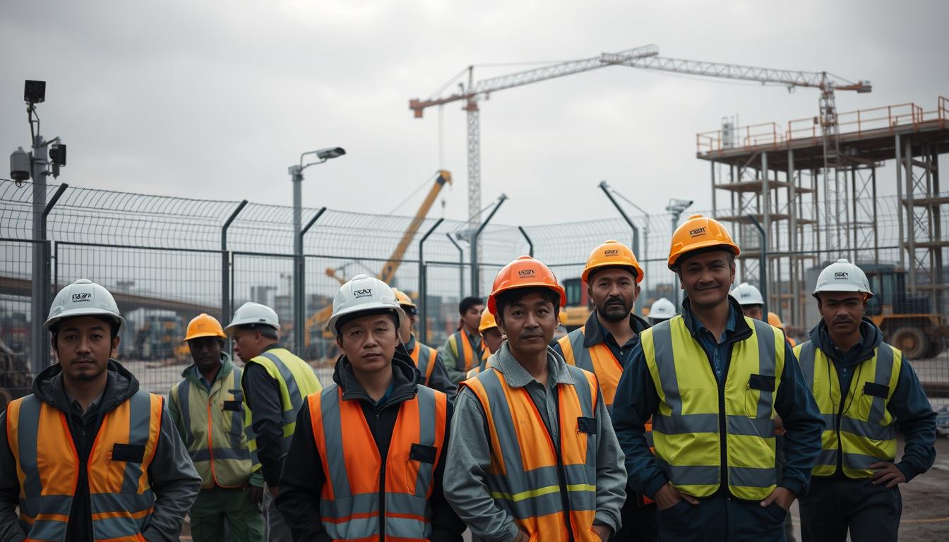 construction site security