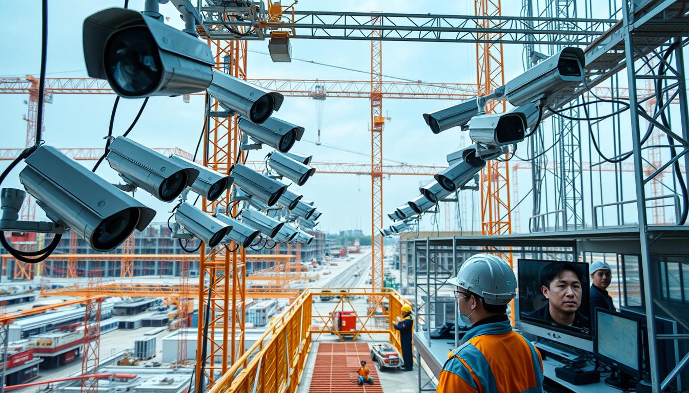 construction site surveillance system