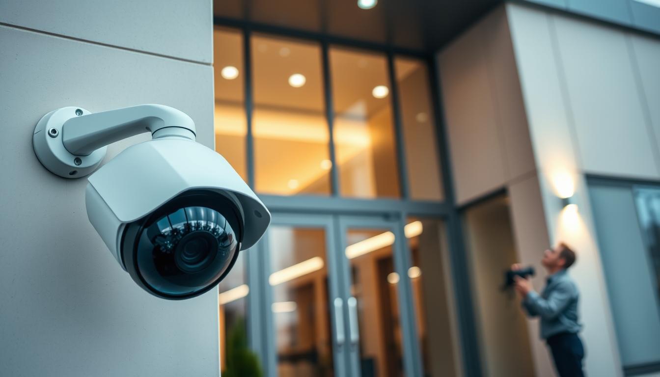 professional security camera installation